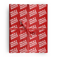 Dildo Wrapping Paper